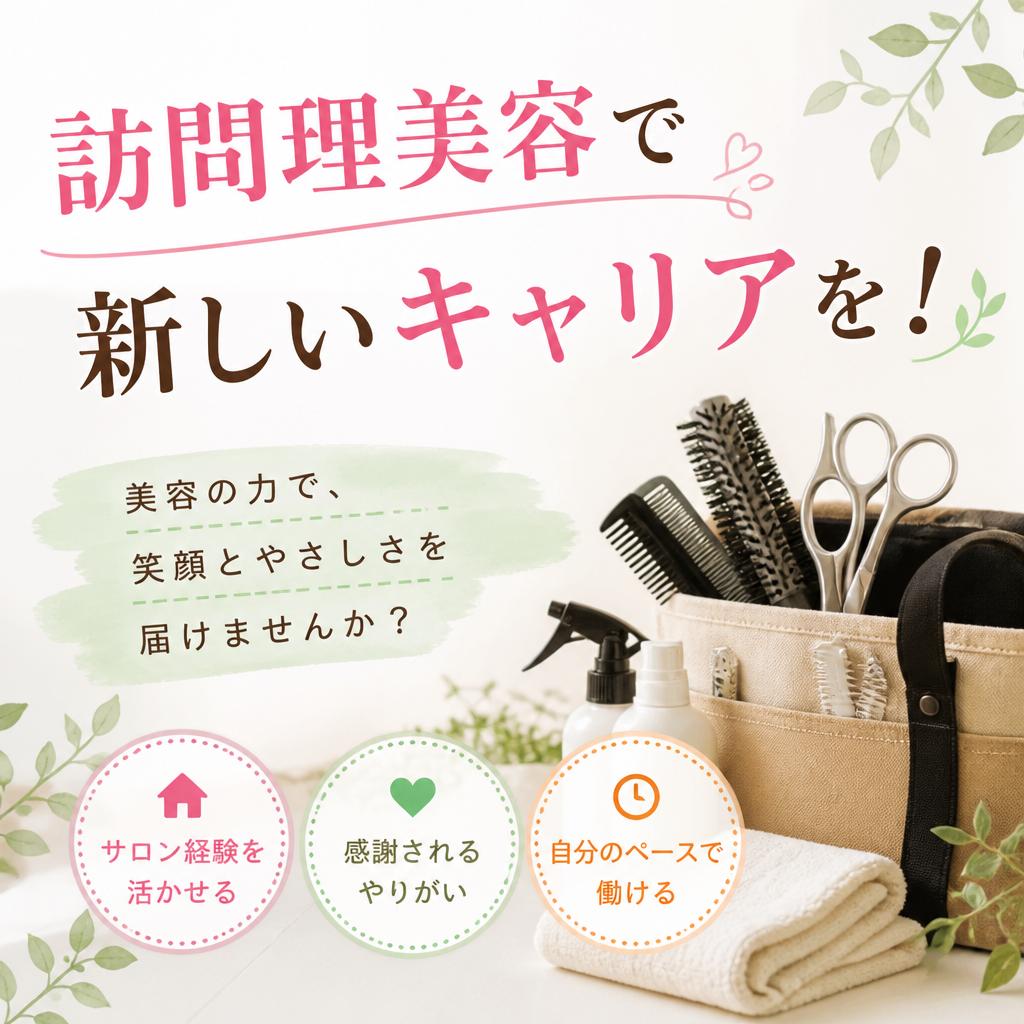 （求人）訪問理美容で新しいキャリアを！