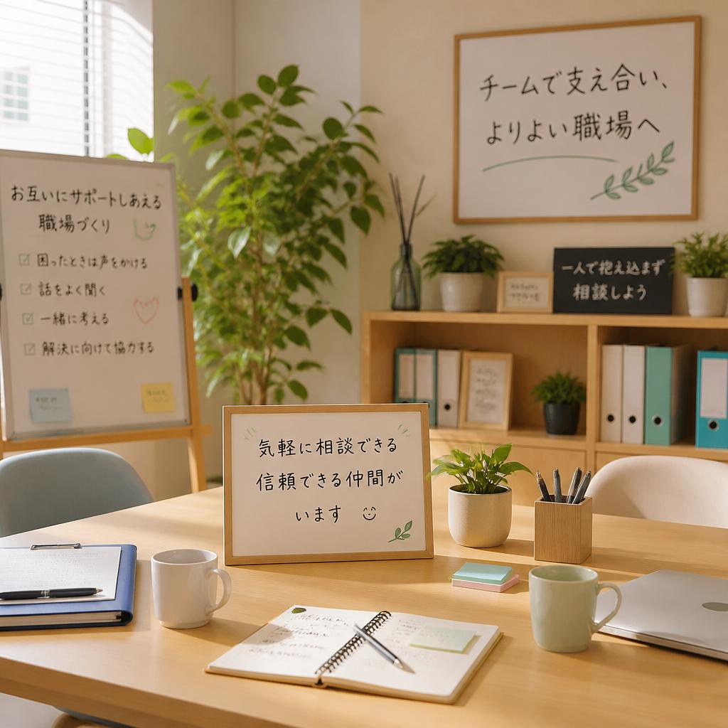アットホームな職場環境